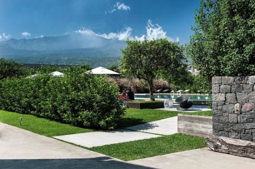 Ramo d'Aria Pool and Etna View